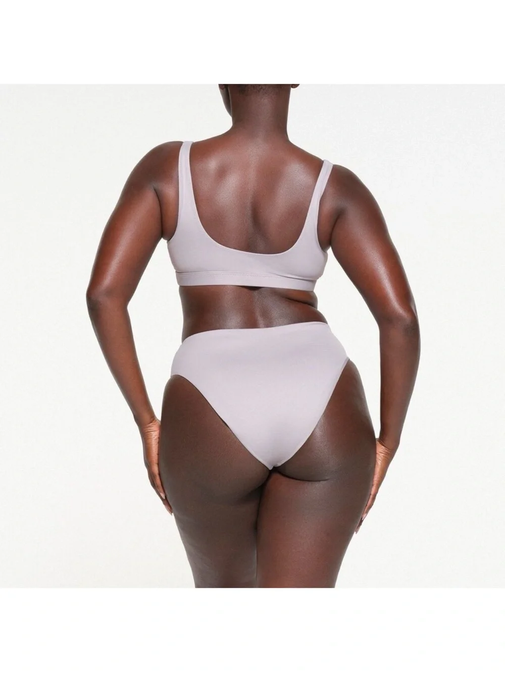 SKIMS signature swim mid waist bottom